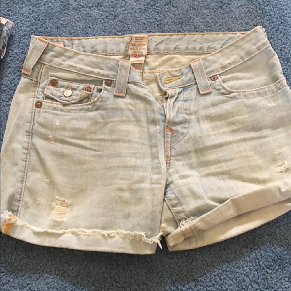 True religion jean shorts